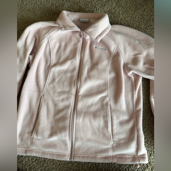 Columbia Vibrant Pink Fleece Jacket - Picture 3 of 3